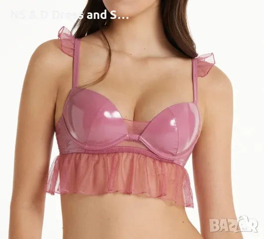 Луксозен дамски сутиен с подплънки , снимка 2 - Бельо - 43188855