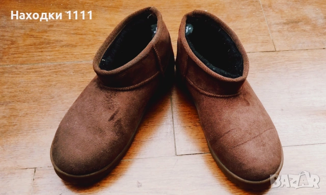 Топли и удобни обувки боти тип UGG, номер 38, почти нови, снимка 4 - Дамски боти - 53210707