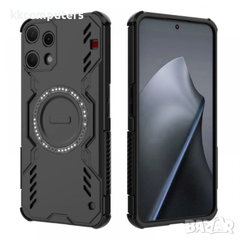Магнитен Калъф WANLONFENG DJ за Nothing Phone (3a) Lite 5G - PC+TPU, Вкл. 2 Стъклени Протектора - 4 , снимка 6 - Калъфи, кейсове - 53416780