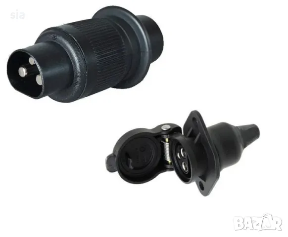 Комплект букси за ремарке 3 пина