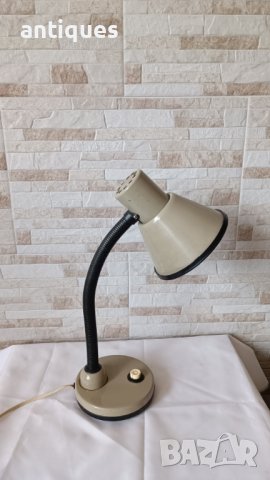Стара лампа за бюро - индустриален стил №7 - Сделано в СССР - Антика, снимка 5 - Антикварни и старинни предмети - 40889126