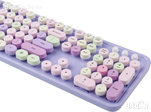 Комплект от компютърна клавиатура и мишка- безжични, снимка 5 - Клавиатури и мишки - 51934182