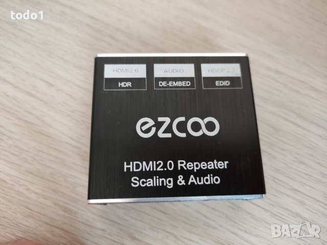 HDMI 2.0 Audio Extractor 4K 60Hz, снимка 1 - Други - 44143288