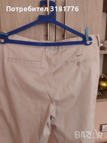 Мъжки панталон бял Nike., снимка 2 - Панталони - 41752034