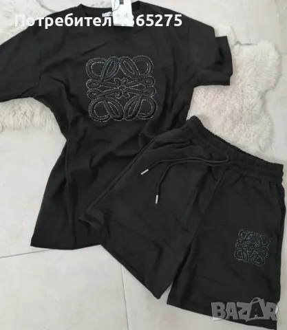 висок клас дамски летни къси комплекти, снимка 2 - Тениски - 50376476