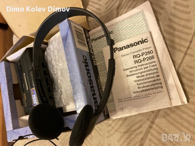 Panasonic RQ P260 уокмен, Walkman. Като Нов пълен комлект!, снимка 9 - Радиокасетофони, транзистори - 42102192