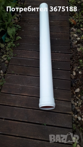 Комин за газов котел - метално удължение ф80, L 1м