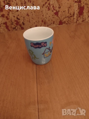 Керамични чаши Пепа пиг, снимка 12 - Прибори, съдове, шишета и биберони - 40850960