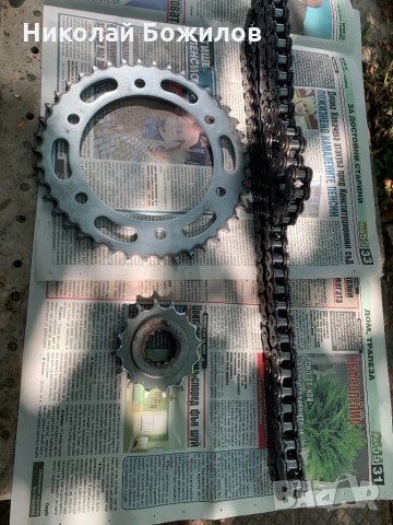 Продавам Верига и Зъбаци за Honda Cbr 929RR , снимка 2 - Части - 33916026