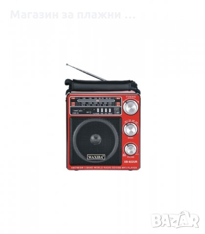 ПРЕНОСИМО РАДИО С ФЕНЕР И ПРЕЗАРЕЖДАЩА БАТЕРИЯ USB СЛОТ SD КАРТА AUX - код 922, снимка 6 - Радиокасетофони, транзистори - 34301580