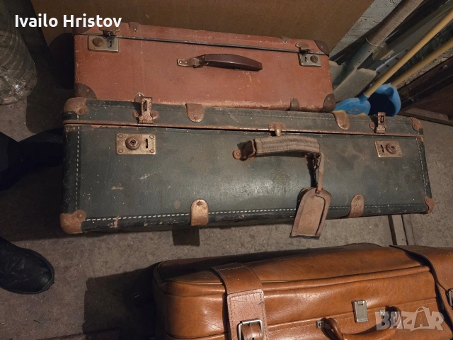 Стари куфари 4 бр, снимка 7 - Други ценни предмети - 53143478