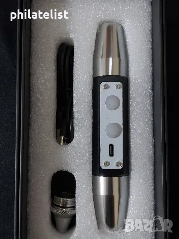 Професионален фенер за банкноти с UV + 5 цветни светлини, снимка 3 - Нумизматика и бонистика - 49301867