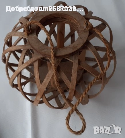 Стари чекръци, Дървен чекрък, дървен инструмент, висящ свещник, огледало, снимка 14 - Други ценни предмети - 29443612