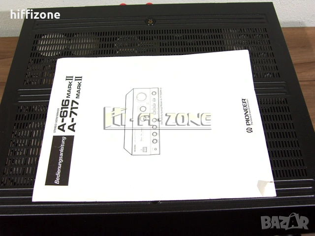 Усилвател   Pioneer a-717markll /1 , снимка 4 - Ресийвъри, усилватели, смесителни пултове - 53707910