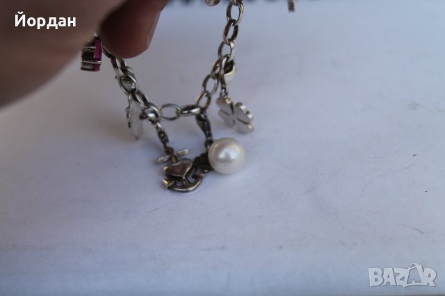 Стара сребърна дамска гривна''Tomas Sabo'', снимка 8 - Антикварни и старинни предмети - 38990301