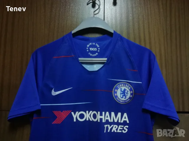 Chelsea Hazard Adidas оригинална тениска фланелка екип Азар Челси, снимка 4 - Тениски - 56185176