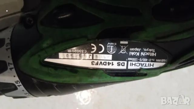 Винтоверт Hitachi 14,4v-Япония, снимка 3 - Винтоверти - 48884155