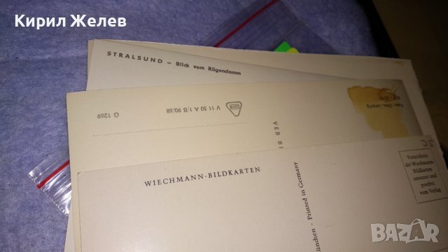 ЛОТ 4 СТАРИ РЕДКИ ПОЩЕНСКИ КАРТИЧКИ СССР и ГЕРМАНИЯ АВТОГРАФ от КАПИТАНА на КОРАБА ВИЛИС ЛАЦИС 32461, снимка 13 - Филателия - 38620246
