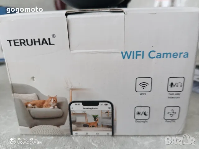 камера за наблюдение през телефона с приложение, HD 1080P охранителна камера , снимка 18 - Други - 49922704