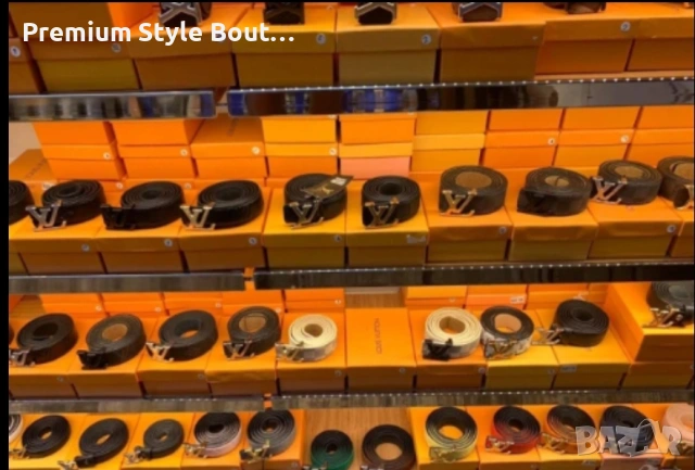 колан от естествена кожа в кутия Louis Vuitton , снимка 2 - Колани - 53806804