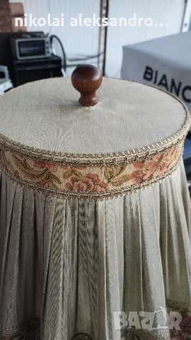 бароков абажур.винтич., снимка 4 - Антикварни и старинни предмети - 47766634