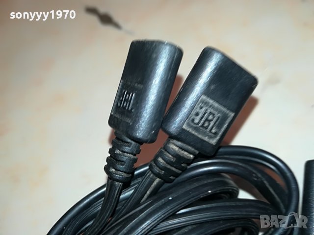 JBL CABLE  2X3МЕТРА ЗА БУФЕР/КОЛОНИ 1603231157, снимка 15 - Други - 40019771