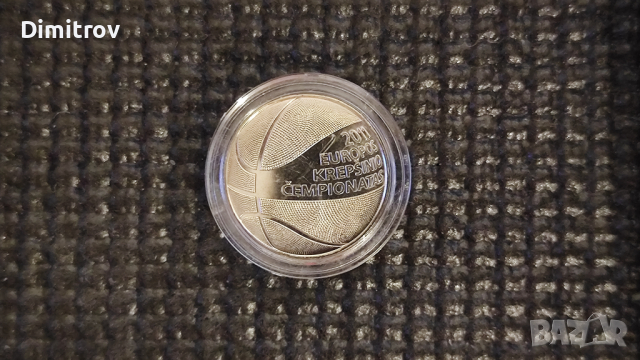 Възпоменателна монета 1 лит/литас (Литва, 2011), снимка 2 - Нумизматика и бонистика - 44673339