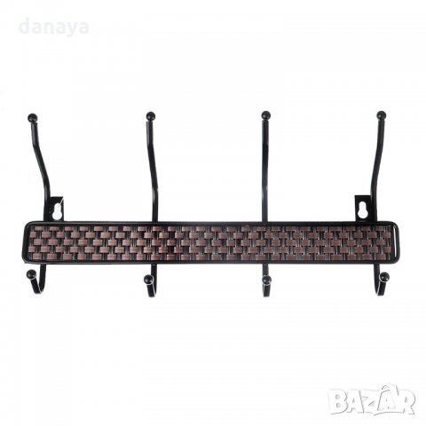 2710 Метална закачалка за стена с 8 куки за закачане