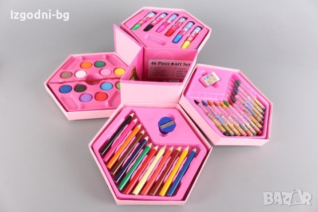 Розов комплект за рисуване!