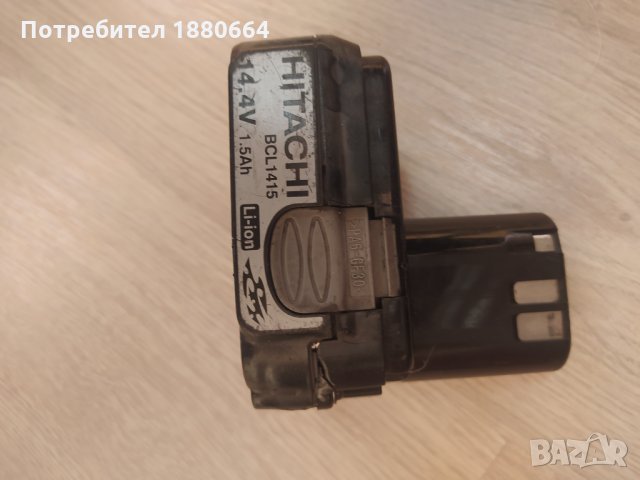 Батерия Hitachi 14,4волта Li on, снимка 1 - Винтоверти - 35864017