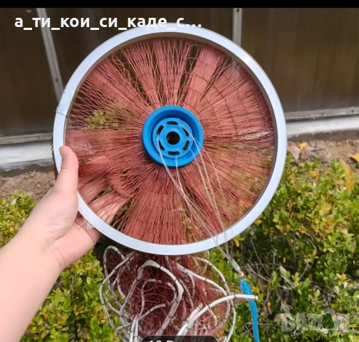 Риболовна мрежа готова с оловото тип серкме , снимка 2 - Такъми - 52128926