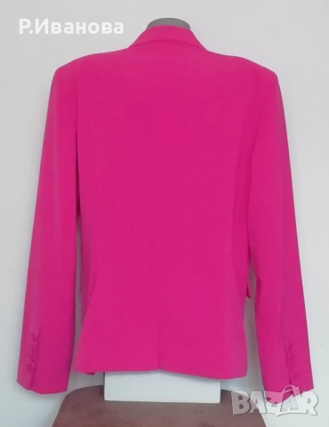 Дамско цикламено сако, снимка 2 - Сака - 52007447