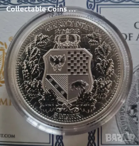 инвестиционна сребърна монета 2023 със сертификат , снимка 2 - Нумизматика и бонистика - 50415420