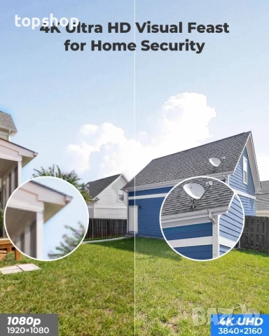 Нова Reolink RLC-820A 8MP, 4K PoE CCTV камера за външна употреба с разпознаване на хора/превозни..., снимка 2 - IP камери - 51637856