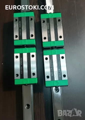 Комплект линейни водачи HGR20 1200 мм, 2 водещи шини HGR20 + 4 блока HGH20CA, за 3D принтери и CNC, снимка 9 - Резервни части за машини - 56228385