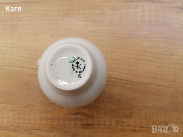 Каничка за мляко порцелан Китка Нови Пазар, снимка 5 - Чинии - 52436101
