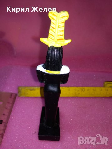 КРАСИВА ЕГИПЕТСКА СТАТУЕТКА от ПОЛИРЕЗИН - МИТОЛОГИЯ 42901, снимка 8 - Статуетки - 44150569