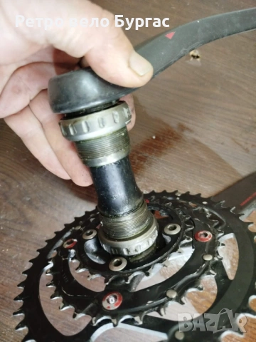 Курбел със средно движение за велосипед Колело карбон SRAM truvativ noir , снимка 4 - Части за велосипеди - 53653116