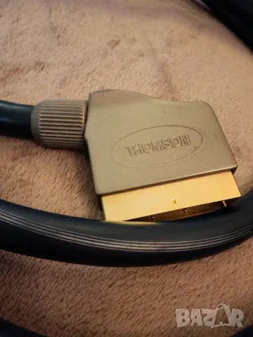 SCART кабел THOMSON Gold. , снимка 2 - Стойки, 3D очила, аксесоари - 50224609