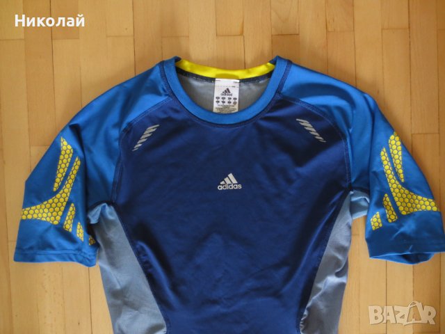 adidas techfit power тениска, снимка 3 - Тениски - 41830326