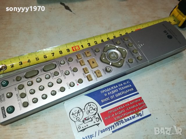 LG 6711R1P071A HDD/DVD RECORDER REMOTE-ВНОС SWISS 1306231907, снимка 2 - Дистанционни - 41145757