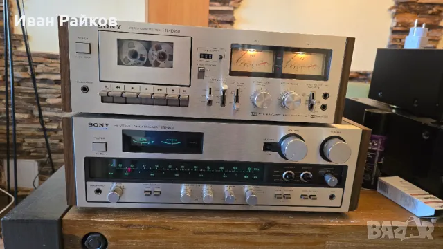 Продавам Винтич комплект,дек и ресийвър SONY TC-199SD /SONY STR-5800  			