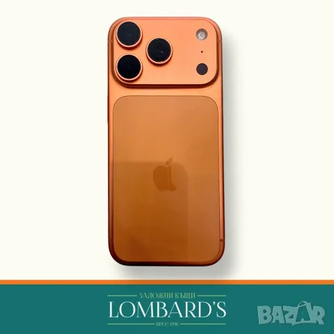 iPhone 17 Pro Cosmic Orange 256 GB 100%, N: 41699, снимка 2 - Apple iPhone - 55785855