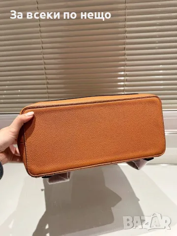 Loewe Луксозна Кафява Кожена Раница Код DST82, снимка 5 - Раници - 56124200