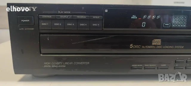 CD player Sony CDP-C425, снимка 4 - Аудиосистеми - 55884833