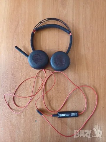 Оригинални слушалки Poly PLANTRONICS Blackwire C5220 USB-C, снимка 3 - Слушалки и портативни колонки - 47689240