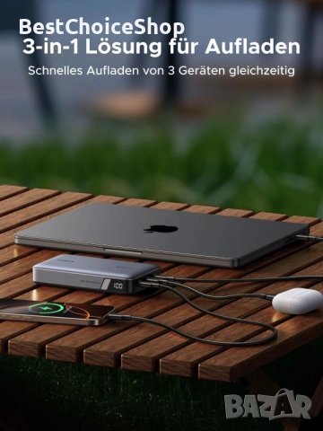  powerbank UGREEN Nexode PB720, 20 000mAh, Fast Charge, 100W, Външна батерия, снимка 6 - Външни батерии - 53713110