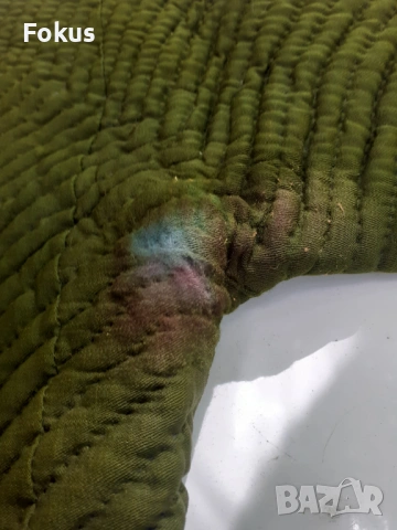 Стара възрожденска връхна дреха антерия носия - зелена, снимка 5 - Антикварни и старинни предмети - 53273486