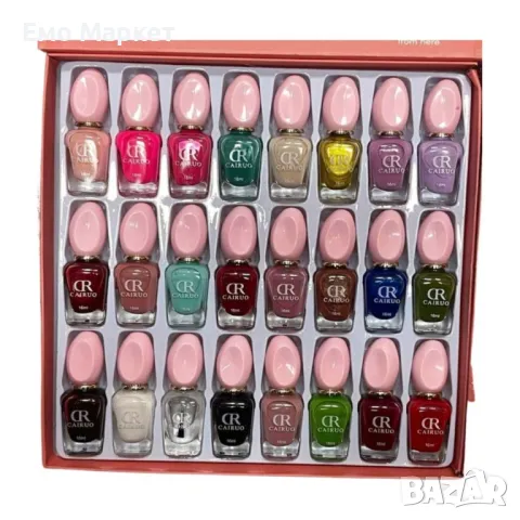 Комплект 24 бр. лакове за нокти CR CAIRUO, снимка 5 - Продукти за маникюр - 49519930