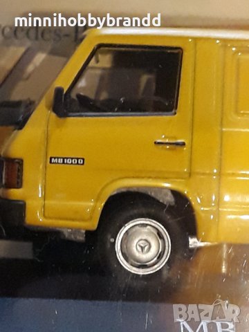 Mercedes Benz MB 100 D  1988 .  1.43   SCALE  IXO /DEAGOSTINI , снимка 3 - Колекции - 41967737